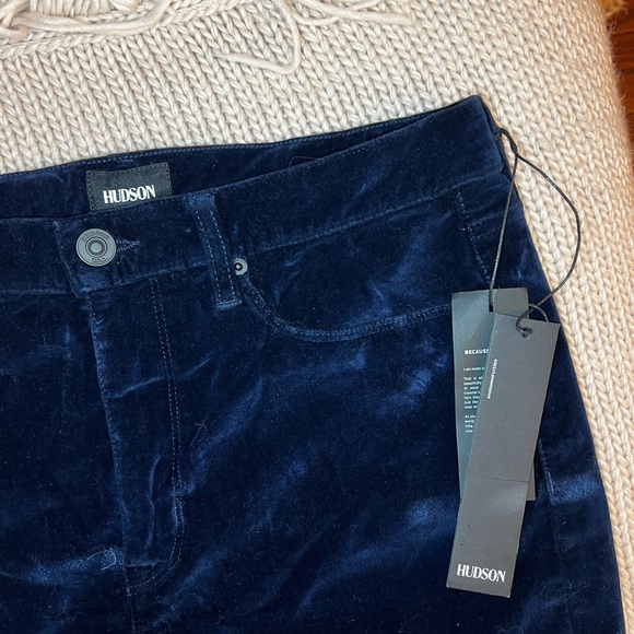 Hudson Jeans Brix Velvet High-Rise Bootcut Jean NWOT - Picture 3 of 7